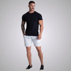 Kit 3 Short Sarja Mauricinho Brim Bermuda Masculina Colorida