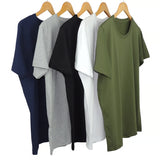 Kit 5 Camisetas Masculinas de Algodão Premium