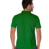 Camisa Polo Piquet Masculina Verde Bandeira