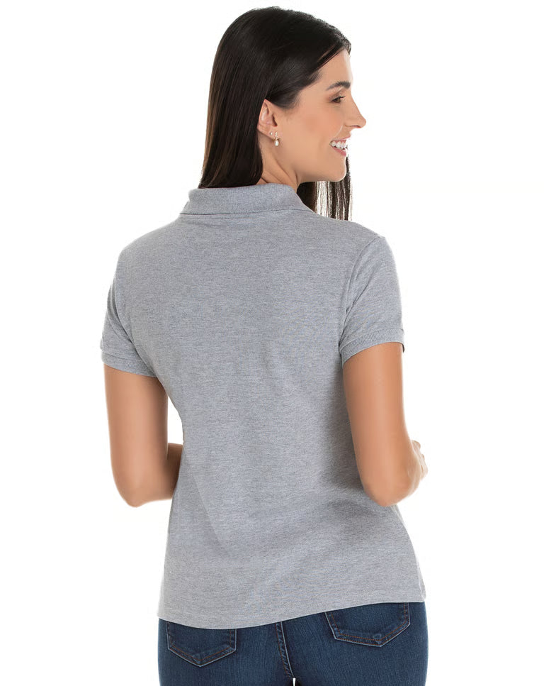 Kit 5 Camisas Polo Piquet Feminina 12