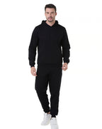 Conjunto Moletom Masculino com Capuz Preto 01