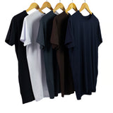 Kit 5 Camisetas Tech Modal Masculinas